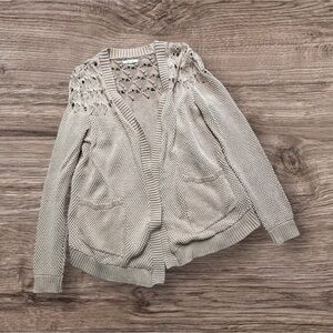 Women’s Maurices Muted Pink Knit Cardigan Sweater Size Small